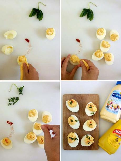 huevos rellenos | la vuelta de un clásico huevos rellenos | la vuelta de un clásico