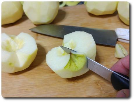 Compota casera de manzana