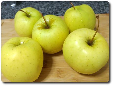 Compota casera de manzana