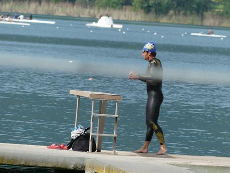 Entreno en Banyoles con Marcel Zamora