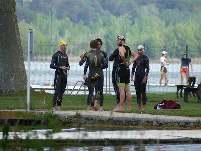 Entreno en Banyoles con Marcel Zamora