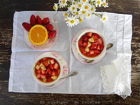 Fresas con Naranja Fresas con Naranja