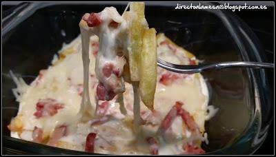 Patatas Fritas estilo Foster´s Hollywood (Bacon Cheese Fries)