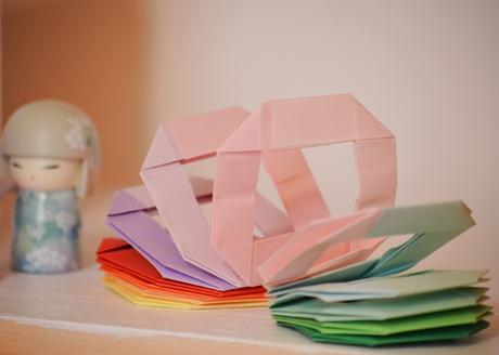 Armonía de Colores y Papel Plegado en Origamizate {Talleres Amigos III}