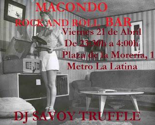 Pinchada descomunal y sideral de Dj Savoy Truffle en Macondo.
