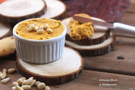 PATE DE ZANAHORIAS Y PIÑONES (COCINA SALUDABLE)