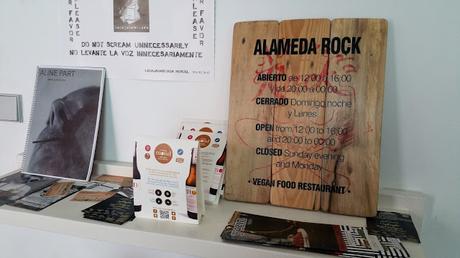 Alameda Rock, restaurante vegano en Sevilla