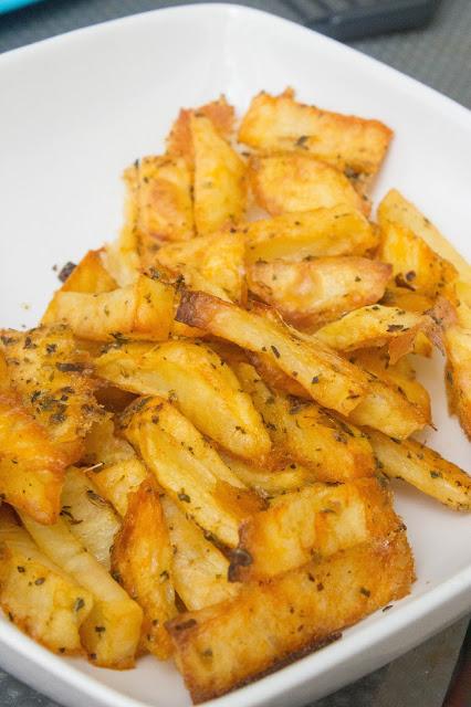 Patatas con especias al horno