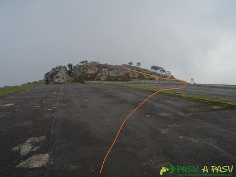 Ruta al PIEDRA REDONDA, PICO GOBIA y LA FORQUITA desde PRADO por la BIESCONA Ruta al Pico Gobia y La Forquita: Aparcamiento en las inmediaciones del Fitu