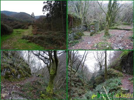 Ruta al PIEDRA REDONDA, PICO GOBIA y LA FORQUITA desde PRADO por la BIESCONA Ruta al Pico Gobia y La Forquita: Entrando en la Biescona