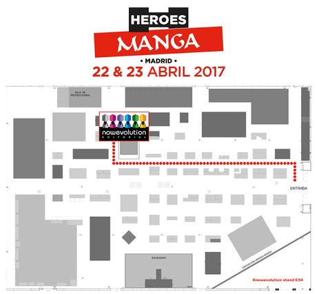 .: Nowe en Héroes Manga 2017 Día del libro #Madrid :.