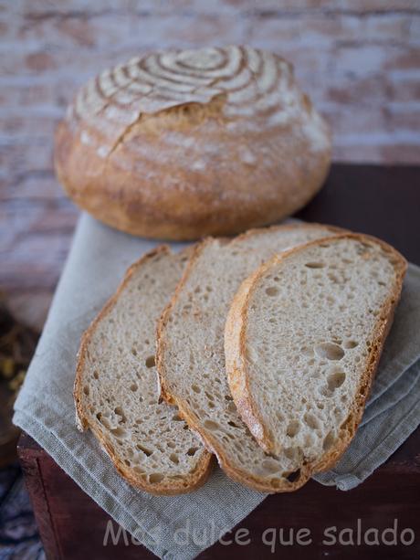 Hogaza con poolish Hogaza con poolish