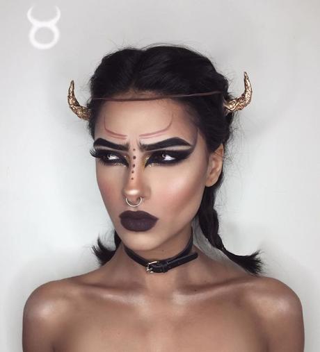 Maquillaje inspirado en los signos del zodiaco.