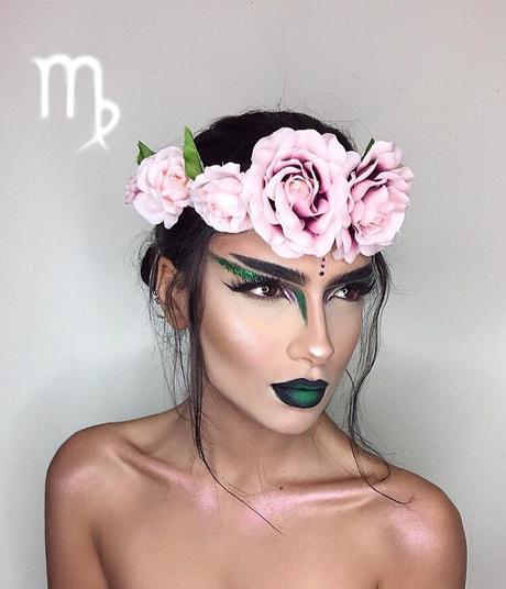 Maquillaje inspirado en los signos del zodiaco.