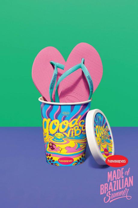 Havaianas pone color al verano con estos divertidos packagings