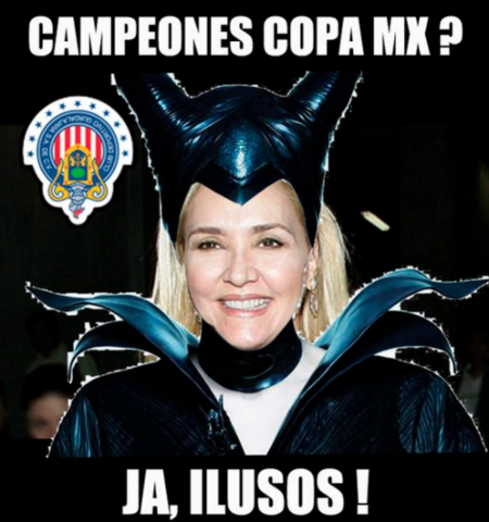 Memes del campeonato de la Copa MX de Chivas