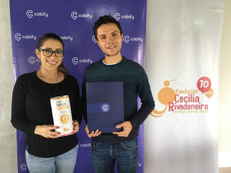 Cabify se une a campaña de donación en beneficio de la Fundación Cecilia Rivadeneira