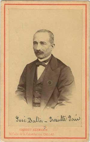 José Balta y Montero José Balta y Montero