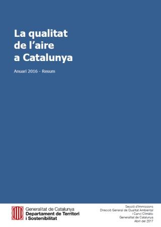 Calidad del Aire en Cataluña 2016
