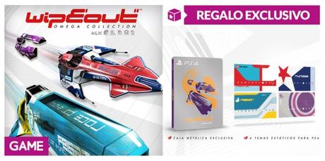 Incentivos de reserva de Wipeout Omega Collection en GAME Incentivos de reserva de Wipeout Omega Collection en GAME