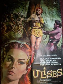 ULISES (Ulisse) (Italia, USA; 1954) Aventuras (Mitológicas), Fantástico, Literario, Péplum