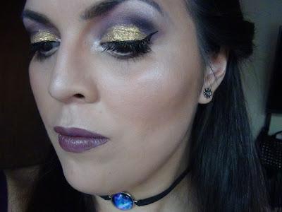 Maquillaje Violeta & Dorado | VÍDEO