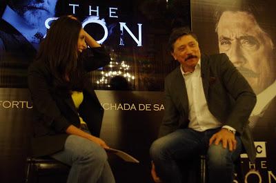 Encuentro con Carlos Bardem (por su papel en la serie de Amc, The son)