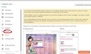 Como crear fondo para blogger