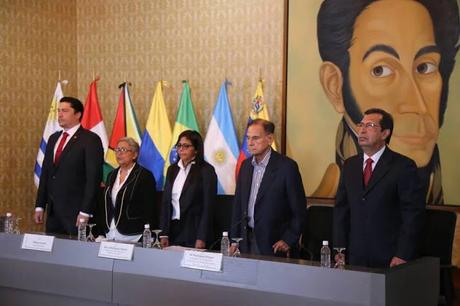 Venezuela entregó la presidencia de Unasur a Argentina