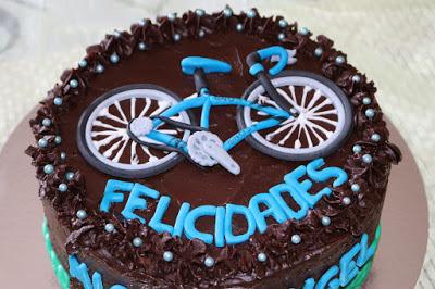 Tarta Bicicleta Sin Lactosa