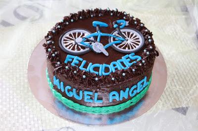 Tarta Bicicleta Sin Lactosa