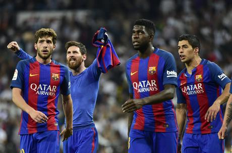 Lionel Messi y el #Barcelona ganan el clásico en el Santiago Bernabéu #Futbol #ElClasico