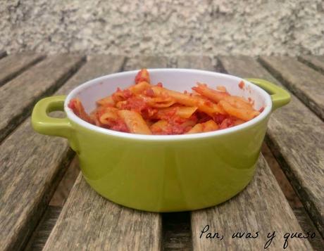 Macarrones con chorizo en Thermomix Macarrones con chorizo en Thermomix