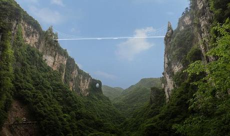 El puente tiene 430 mts. de largo y se ha dicho que es el más hermoso construido hasta ahora. Foto vía HaimDotan.com.