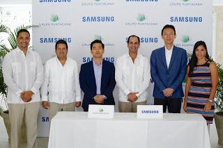 Grupo Puntacana y Samsung LA firman acuerdo de colaboración