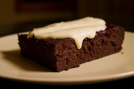 Brownie de chocolate y remolacha