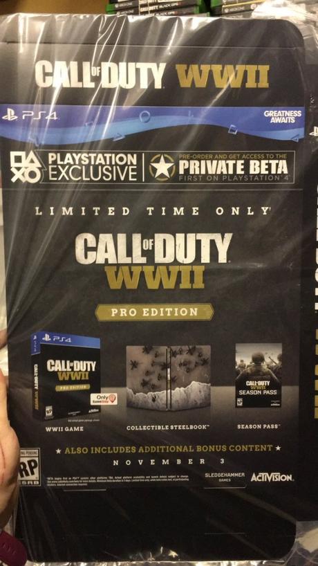 La Beta de Call of Duty: WWII primero en PlayStation 4