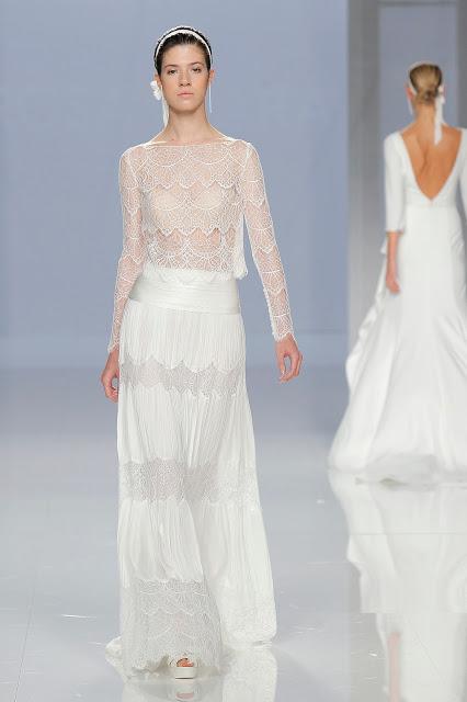 Rosa Clará abre la Barcelona Bridal Week 2017 con su colección de vestidos de novia más sensual y femenina