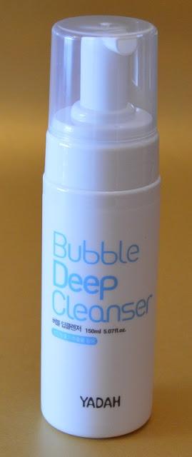 La espuma limpiadora “Bubble Deep Cleanser” de YADAH en BB COSMETIC (From Asia With Love)