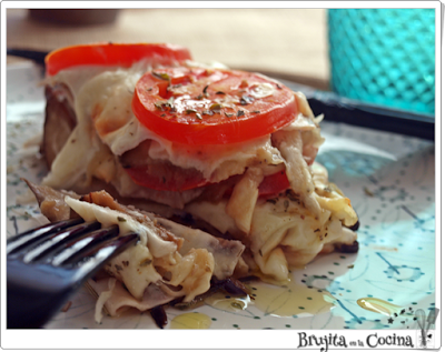 Libritos de berenjena Libritos de berenjena