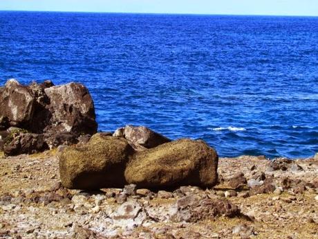 Ahu Akahanga. Rapa Nui