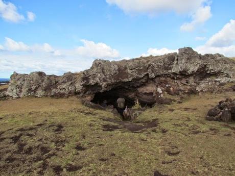 Ahu Akahanga. Rapa Nui