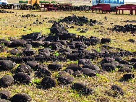 Ahu Akahanga. Rapa Nui