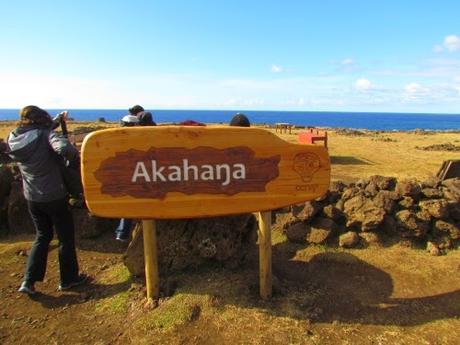 Ahu Akahanga. Rapa Nui