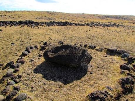 Ahu Akahanga. Rapa Nui