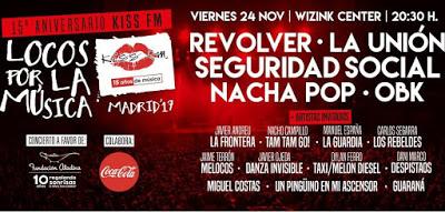 Kiss FM celebra su 15 Aniversario con un gran concierto en Madrid