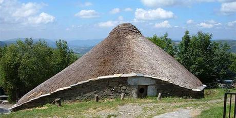 Típica casa celta