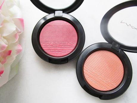 nuevos Extra Dimension Blush de MAC Cosmetics 2017 Fairly Precious y Sweets for my sweet