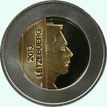 MONEDA DE LUXEMBURGO CON ABEJA - LUXEMBOURG COIN WITH BEE.