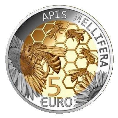 MONEDA DE LUXEMBURGO CON ABEJA - LUXEMBOURG COIN WITH BEE. MONEDA DE LUXEMBURGO CON ABEJA - LUXEMBOURG COIN WITH BEE.